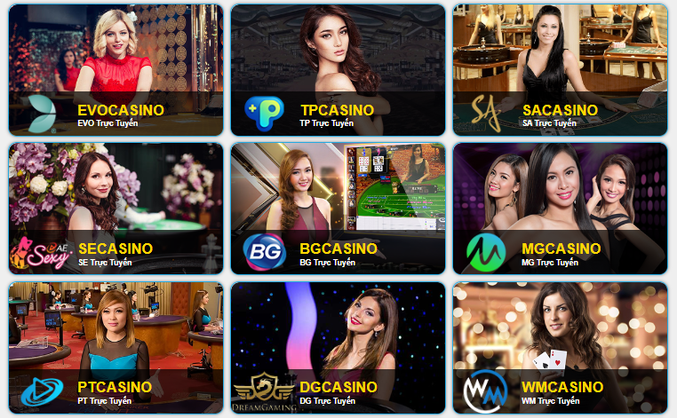 Live Casino 99OK với đa dạng sảnh chơi